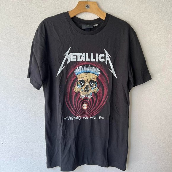 Oversized Metallic Band Tee - Picture 1 of 3